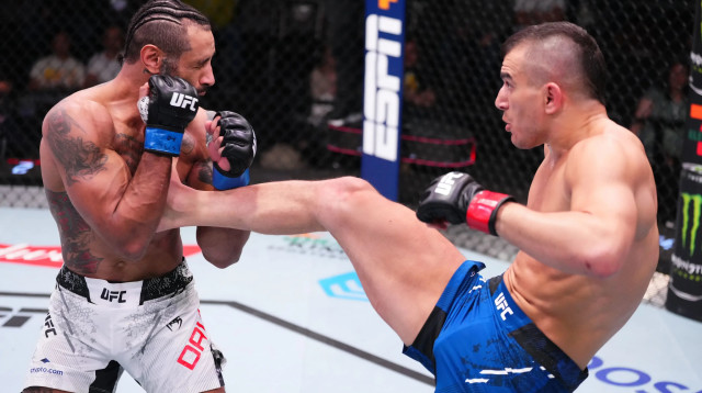 נתן לוי, לוחם UFC ישראלי (צילום: GettyImages, Jeff Bottari/Zuffa LLC)