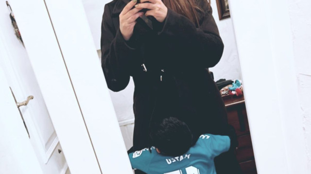 נעים להכיר, אשתו של השחקן היקר בתולדות מכבי חיפה (צילום: מסך אינסטגרם)