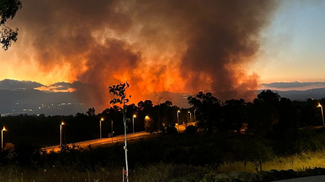צפון המדינה תחת אש (צילום: פורום שמונת הקיבוצים)