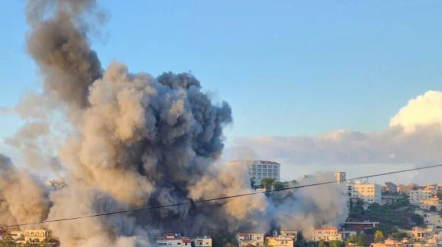 תקיפות משמעותיות בלבנון  (צילום: רשתות ערביות)