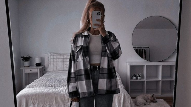 טרנד בתאוצה: חולצת הפלנל המשובצת (צילום: צילום מסך רשתות חברתיות לפי חוק 27א לזכויות יוצרים)