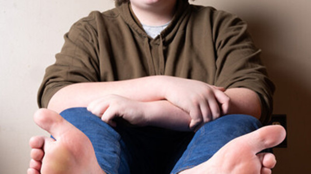 מידת הנעליים הגדולה בעולם (צילום: שיאי גינס)