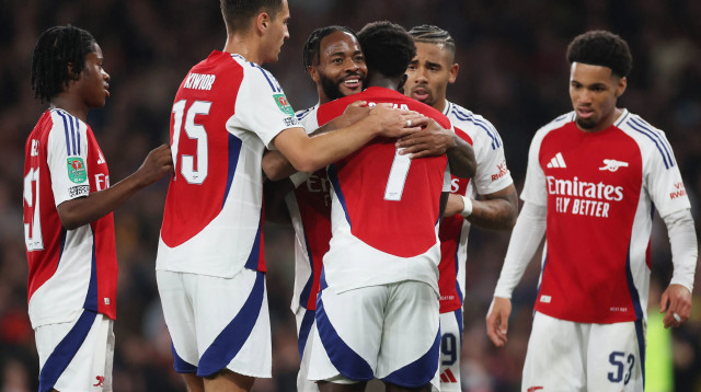 ראחים סטרלינג, שחקן ארסנל (צילום: רויטרס)