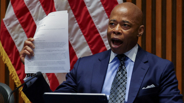 ראש עיריית ניו יורק, אריק אדמס (צילום: REUTERS/Mike Segar/File Photo)