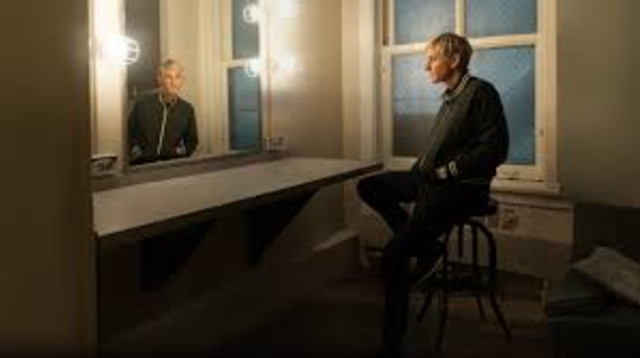 אלן דג'נרס לאישורך (צילום: מתוך נטפליקס)