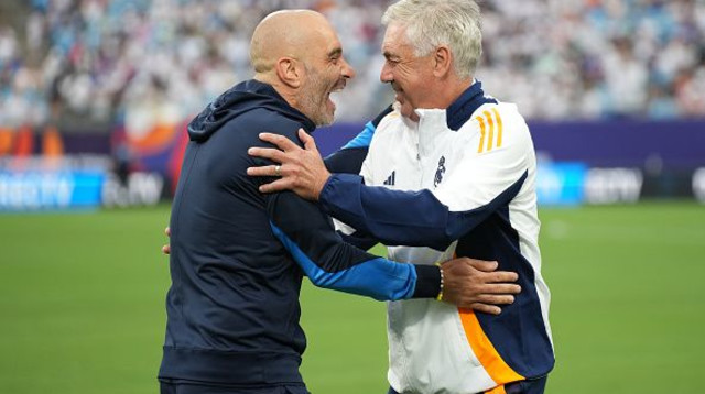 קרלו אנצ'לוטי, אנצו מרסקה (צילום: Grant Halverson / Stringer)