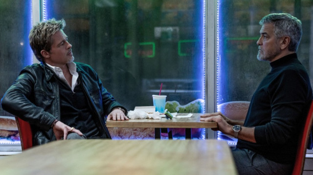 ג'ורג' קלוני, בראד פיט (צילום: באדיבות Apple TV)