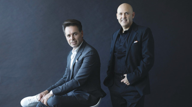 ירוויחו כ-100 מיליון שקל במכירת 30% מקנדה גלובל. ברק רוזן ואסי טוכמאייר (צילום: אלדד רפאלי)