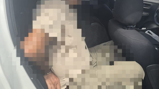 ד"ר ואליד באשיר החשוד בהצתת יערות הכרמל (צילום: דוברות המשטרה)