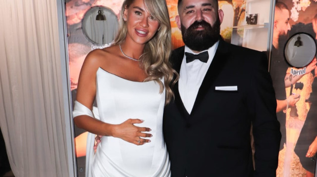 שי הורוביץ (שרק), שקד ביתן, חתונת שרק במתחם LAGO (צילום: ניר פקין)