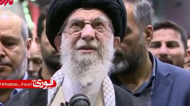 חמינאי  (צילום: רשתות חברתיות)