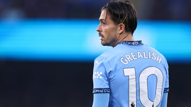 שחקן מנצ'סטר סיטי, ג'ק גריליש (צילום: GettyImages, Robbie Jay Barratt - AMA)