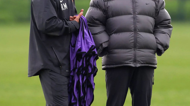 אלכס פרגוסון עם רנה מולנסטיין (צילום: GettyImages, Alex Livesey)