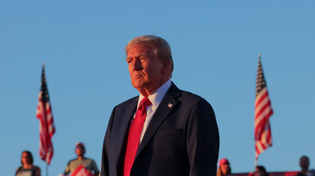 הנשיא לשעבר, דונלד טראמפ, בעצרת בחירות בבאטלר פנסילבניה, 5.10.24 (צילום: רויטרס)