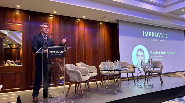 "ממשיכים לשמור על חוסנה של הכלכלה הישראלית", כנס ערים חכמות בבודפשט. (צילום: יחצ)