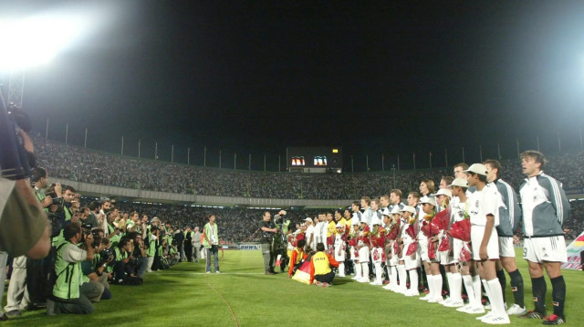 משחק הידידות בין איראן לגרמניה בטהראן, 2004 (צילום: GettyImages, Alexander Hassenstein)