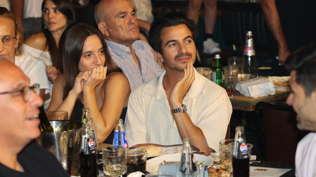 איתי תורג'מן וארוסתו טליה מזוז (צילום: אור גפן)