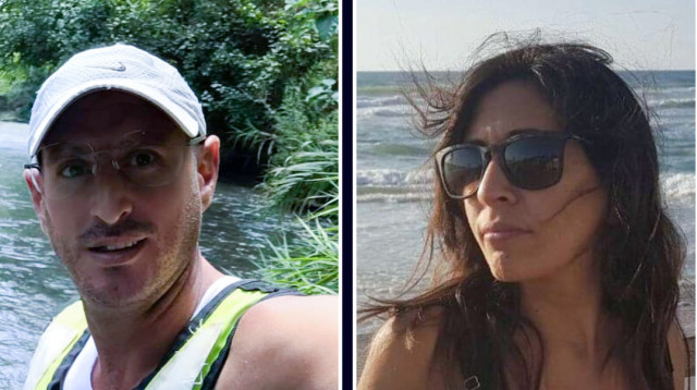 רויטל יהוד ודביר שרביט (צילום: באדיבות המשפחה)