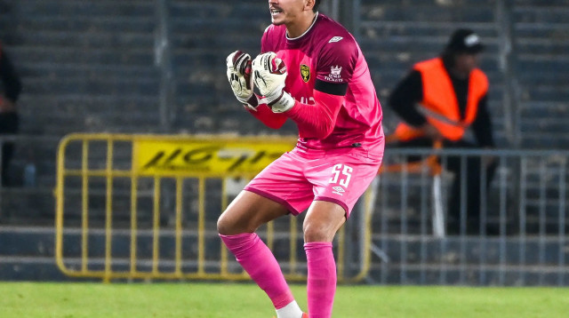 שוער בית"ר ירושלים מיגל סילבה (צילום: ברני ארדוב)