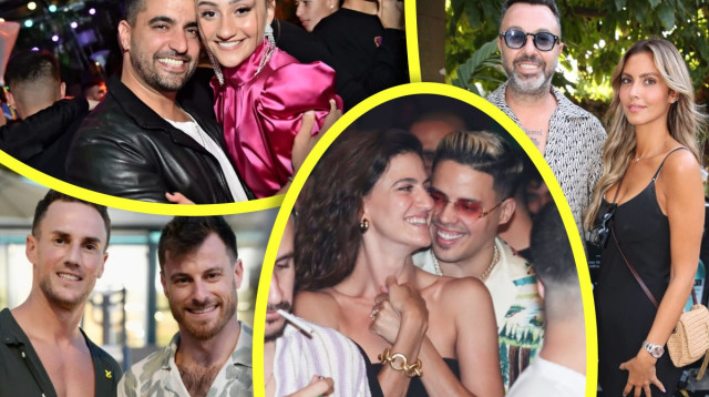 ספיר וליאור נרקיס, רונה לי שמעון וסטטיק, אגם בוחבוט ומשה פרץ, יפתח רמון וסהר קורן (צילום: אור גפן,ארן חן,רגב זרקה)