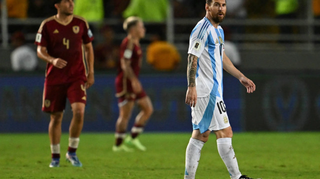 ליאונל מסי שחקן נבחרת ארגנטינה (צילום: GettyImages, JUAN BARRETO/AFP)