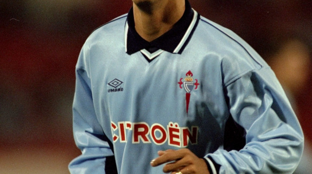 חיים רביבו במדי סלטה ויגו (צילום: AllsportUK /Allsport)