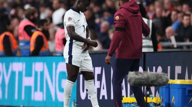 בעיקר ארסנל דואגת וחוששת. סאקה (צילום: GettyImages)