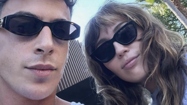 מיילי סיירוס, טום באום (צילום: צילום מסך מתוך האינסטגרם)