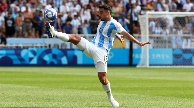 גונסאלו לוחאן, שחקן הנבחרת האולימפית של ארגנטינה (צילום: GettyImages, Claudio Villa)