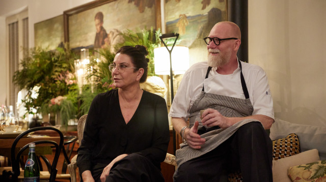 רותי ברודו וגיא פולק (צילום: שוקה כהן)