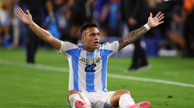 שחקן נבחרת ארגנטינה, לאוטרו מרטינס (צילום: GettyImages, Maddie Meyer)