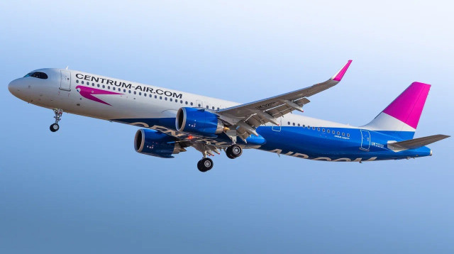 מטוס של צנטרום אייר (צילום: אתר החברה)