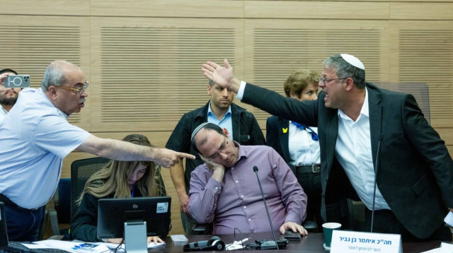 איתמר בן גביר, אחמד טיבי (צילום: חיים גולדברג, פלאש 90)