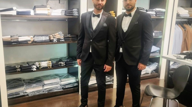 אדיר קדוש ז''ל, מימין, ובן זוגו (צילום: רשתות חברתיות, שימוש לפי סעיף 27 א')