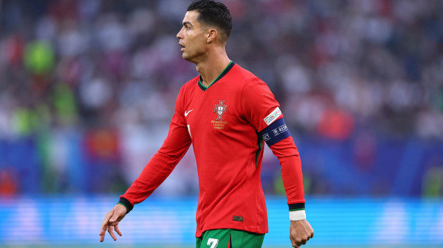 שחקן נבחרת פורטוגל כריסטיאנו רונאלדו (צילום: GettyImages, Robbie Jay Barratt - AMA)