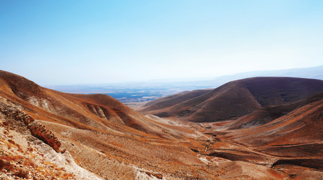 בקעת הירדן (צילום: דוד אביטל)