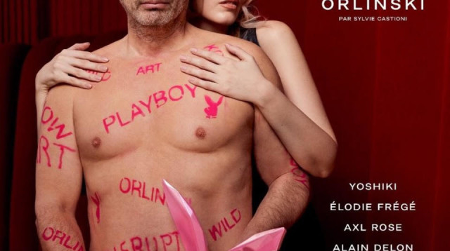 ריצ'רד אורלינסקי, בגיל 58, מתנוסס בעירום על שער פלייבוי (צילום: צילום מסך אינסטגרם)