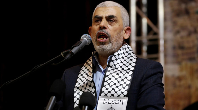 יחיא סינוואר (צילום: ShutterStock, Abed Rahim Khatib)