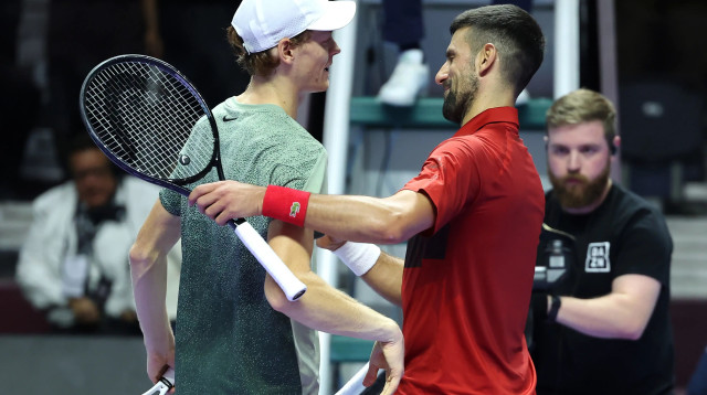 נובאק ג'וקוביץ', יאניק סינר (צילום: GettyImages)
