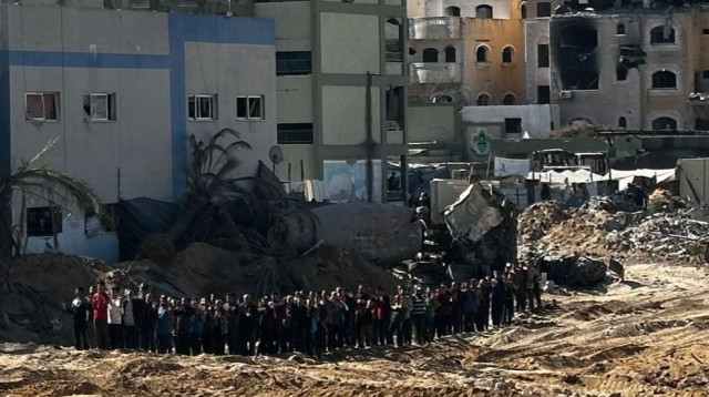 פינוי תושבים בצפון הרצועה (צילום: דובר צה"ל)