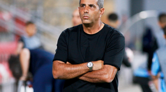 שרון מימר מאמן מכבי בני ריינה (צילום: קובי אליהו)