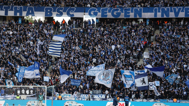 אוהדי הרטה ברלין (צילום: GettyImages, Maryam Majd)