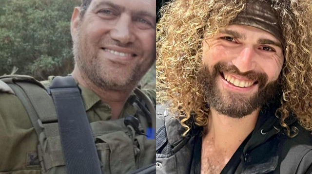 אבירם חריב וסער אליעד נורסקי (צילום: דובר צה"ל)