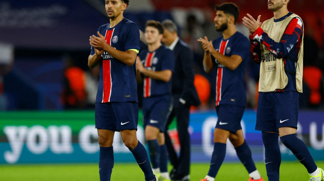 מרקיניוס שחקן פריז סן ז'רמן (צילום: רויטרס)