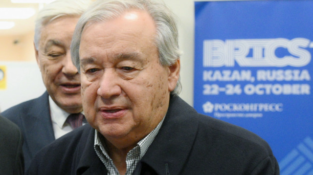 אנטוניו גוטרש (צילום: RU Host Photo Agency via REUTERS)