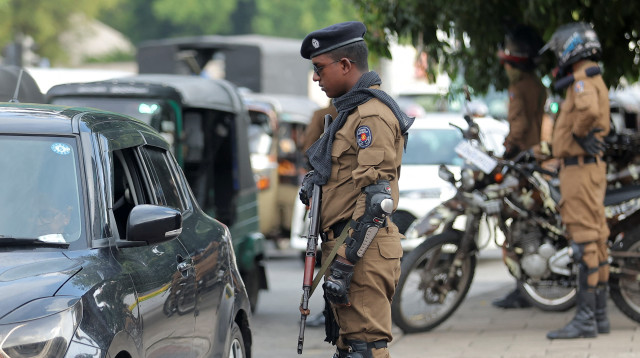 משטרת סרי לנקה (צילום: רויטרס)