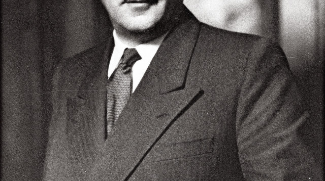 משה שרת 1952 (צילום: לע"מ)