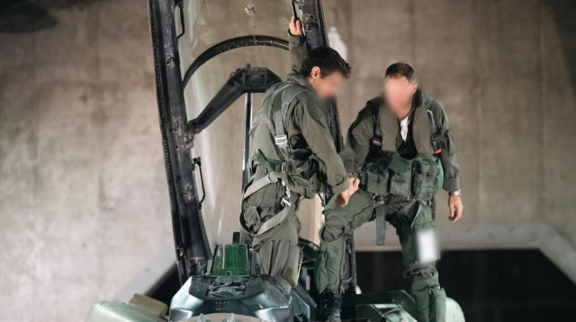 התקיפה באיראן (צילום: דובר צהל)