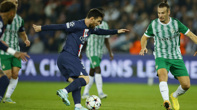 אף אחד לא יזכור שמכבי חיפה היתה עם מסי באותו בית. זה לא מעניין את אירופה (צילום: רויטרס)