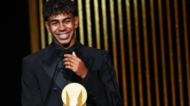 לאמין ימאל זוכה פרס "קופה" לשחקן הצעיר הטוב בעולם (צילום: אימג'בנק  GettyImages)